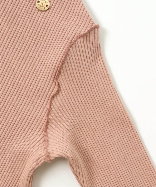 apres les cours（アプレレクール）の「メロウリブTシャツ（Tシャツ/カットソー・キッズ・ブルー/その他2/ミント/アイボリー/ブラウン/オレンジ・100/110/140/90/80/120/130）」の15枚目の写真