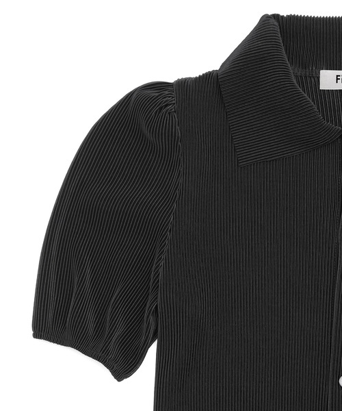 Figments（フィグメンツ）の「クリスタルプリーツブラウス（シャツ/ブラウス・レディース・キナリ/ブラック・FREE）」の10枚目の写真