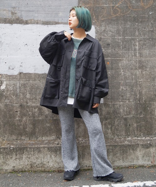 179/WG(イチナナキュウダブルジー)の「メランジカットソーパンツ(その他パンツ・レディース・グリーン/ブラウン/グレー・FREE)」の20枚目の写真