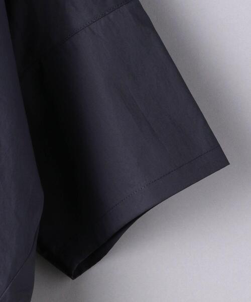 UNITED ARROWS（ユナイテッドアローズ）の「＜UNITED ARROWS＞C BIG 5分袖 シャツ B◆（シャツ/ブラウス・レディース・ライトグレー/ネイビー/オフホワイト・38/36）」の15枚目の写真