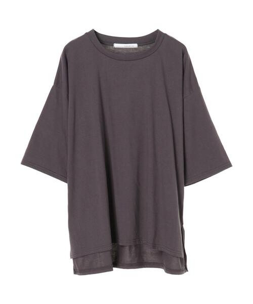 ELENCARE DUE(エレンカーレデュエ)の「・ELENCARE DUE SET2点 Tシャツ×ワンピ*(ワンピース・レディース・ブラック/ベージュ/ライトベージュ・FREE)」の12枚目の写真