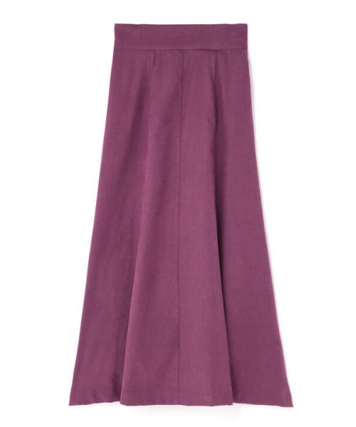 N.（N. Natural Beauty Basic）（エヌエヌナチュラルビューティーベーシック）の「【WEB限定カラー】ピーチマーメードスカート（スカート・レディース・パープル/モカ/ブルー/レッド/グリーン/グレー・MEDIUM）」の15枚目の写真