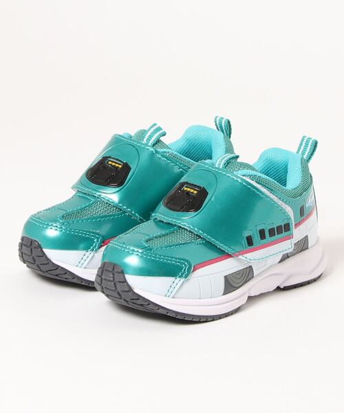 TSURUYA(ツルヤ)の「《PLARAIL》プラレールマジックスニーカー(スニーカー・キッズ・シルバー/レッド/グリーン/アイボリー/ブラック・15.0cm/19.0cm/18.0cm/17.0cm/16.0cm)」の4枚目の写真