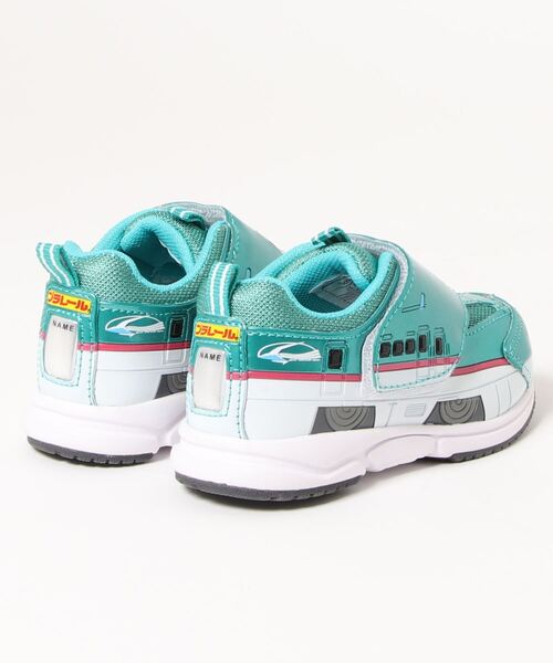 TSURUYA(ツルヤ)の「《PLARAIL》プラレールマジックスニーカー(スニーカー・キッズ・シルバー/レッド/グリーン/アイボリー/ブラック・15.0cm/19.0cm/18.0cm/17.0cm/16.0cm)」の6枚目の写真