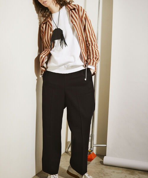 GLOSTER（グロスター）の「【GLOSTER/グロスター】JAPAN MADE リメイクレザー キーネックレス（ネックレス・メンズ・ブラック・FREE）」の5枚目の写真