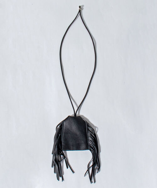 GLOSTER（グロスター）の「【GLOSTER/グロスター】JAPAN MADE リメイクレザー キーネックレス（ネックレス・メンズ・ブラック・FREE）」の8枚目の写真