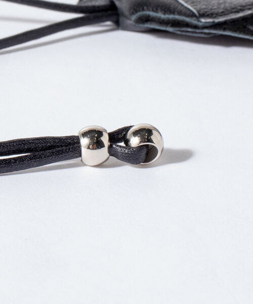 GLOSTER（グロスター）の「【GLOSTER/グロスター】JAPAN MADE リメイクレザー キーネックレス（ネックレス・メンズ・ブラック・FREE）」の11枚目の写真