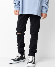 RAT EFFECT | クラッシュ加工スリムストレートパンツ(その他パンツ)