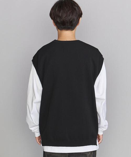 BEAUTY&YOUTH UNITED ARROWS（ビューティーアンドユースユナイテッドアローズ）の「BY モダン ミラノリブ ベスト（ベスト・メンズ・ブラック/ダークブラウン/ベージュ・S/M/L/XL）」の8枚目の写真