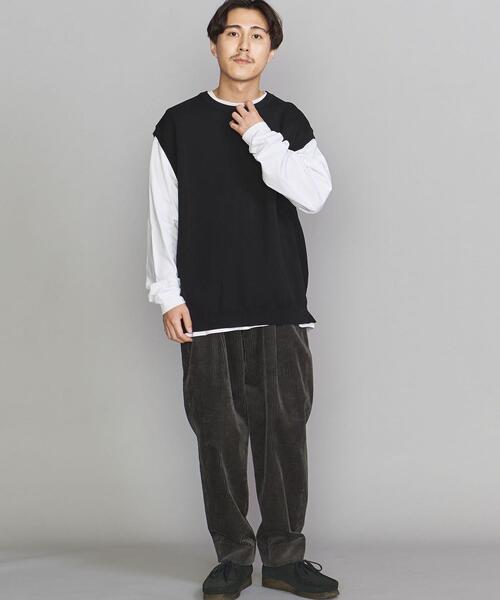 BEAUTY&YOUTH UNITED ARROWS（ビューティーアンドユースユナイテッドアローズ）の「BY モダン ミラノリブ ベスト（ベスト・メンズ・ブラック/ダークブラウン/ベージュ・S/M/L/XL）」の15枚目の写真