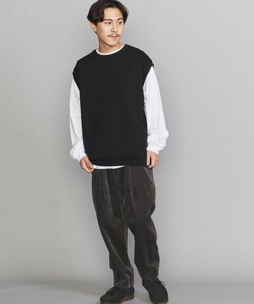 BEAUTY&YOUTH UNITED ARROWS（ビューティーアンドユースユナイテッドアローズ）の「BY モダン ミラノリブ ベスト（ベスト・メンズ・ブラック/ダークブラウン/ベージュ・S/M/L/XL）」の5枚目の写真