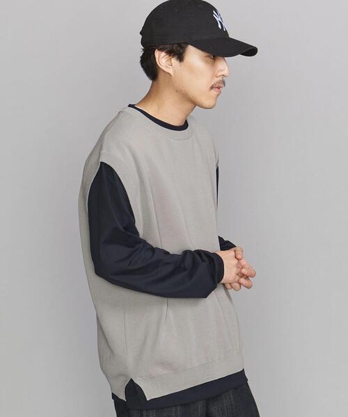 BEAUTY&YOUTH UNITED ARROWS（ビューティーアンドユースユナイテッドアローズ）の「BY モダン ミラノリブ ベスト（ベスト・メンズ・ブラック/ダークブラウン/ベージュ・S/M/L/XL）」の12枚目の写真