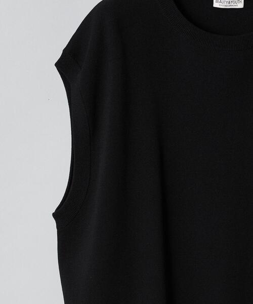BEAUTY&YOUTH UNITED ARROWS（ビューティーアンドユースユナイテッドアローズ）の「BY モダン ミラノリブ ベスト（ベスト・メンズ・ブラック/ダークブラウン/ベージュ・S/M/L/XL）」の17枚目の写真
