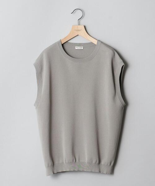 BEAUTY&YOUTH UNITED ARROWS（ビューティーアンドユースユナイテッドアローズ）の「BY モダン ミラノリブ ベスト（ベスト・メンズ・ブラック/ダークブラウン/ベージュ・S/M/L/XL）」の20枚目の写真