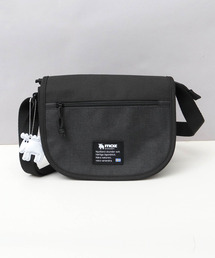 メランジコンビ フラップトップ ミニショルダーバッグ リフレクトチャーム付き