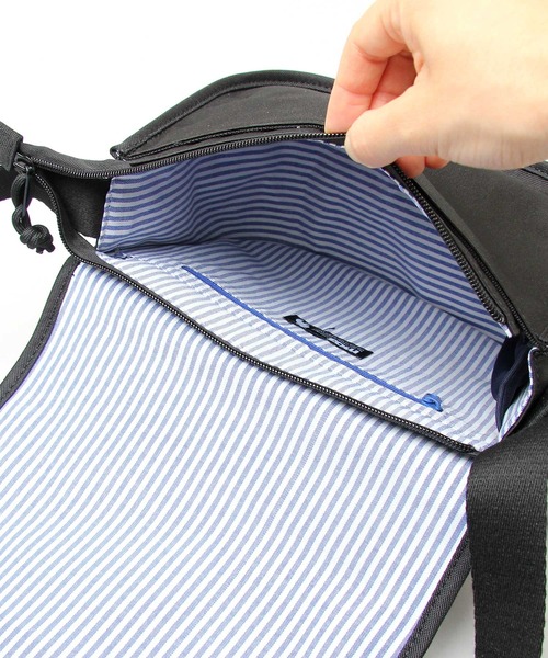 moz（モズ）の「メランジコンビ フラップトップ ミニショルダーバッグ リフレクトチャーム付き（ショルダーバッグ・レディース・ブラック/グレー/グレー系その他・FREE）」の16枚目の写真