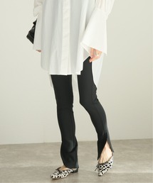 VERMEIL par iena | ダンボールニットレギンスZIPパンツ(その他パンツ)