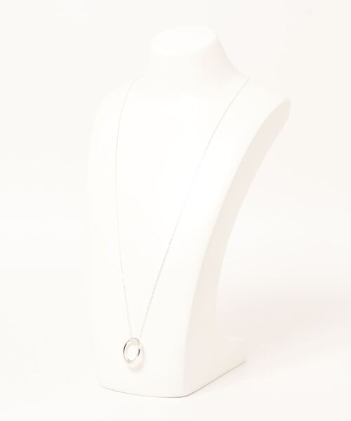 JOURNAL STANDARD（ジャーナルスタンダード）の「【Soierie/ソワリー】NEO HOOP NECLACE：ネックレス（ネックレス・レディース・シルバー/ゴールド・FREE）」の7枚目の写真
