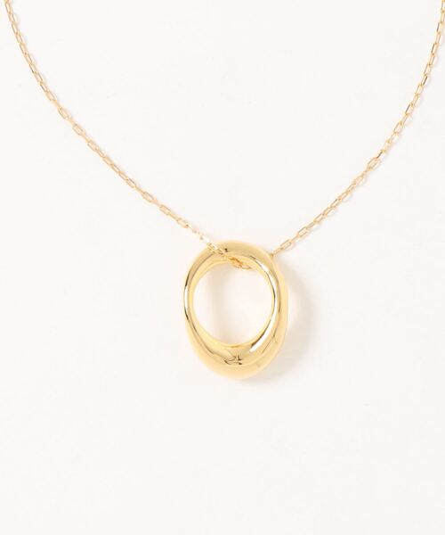 JOURNAL STANDARD（ジャーナルスタンダード）の「【Soierie/ソワリー】NEO HOOP NECLACE：ネックレス（ネックレス・レディース・シルバー/ゴールド・FREE）」の4枚目の写真