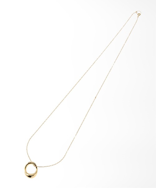 JOURNAL STANDARD（ジャーナルスタンダード）の「【Soierie/ソワリー】NEO HOOP NECLACE：ネックレス（ネックレス・レディース・シルバー/ゴールド・FREE）」の6枚目の写真