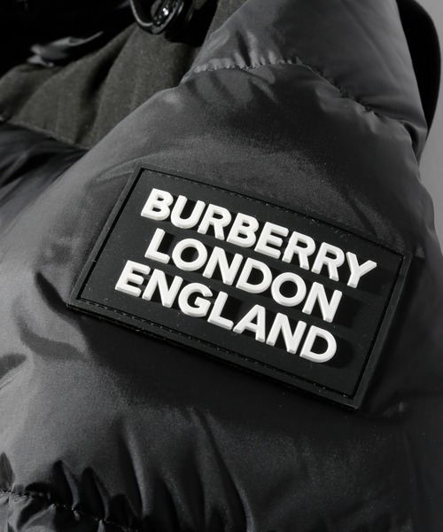 BURBERRY(バーバリー)の「BURBERRY Detachable FOODIE PUPPER COAT デタッチャブルスリーブ フーデッド パファージャケット ダウン(ダウンジャケット/コート・メンズ・ブラック・LARGE)」の12枚目の写真