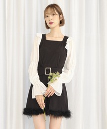 TITTY&CO. | ヘムフェザーキュロット(その他パンツ)