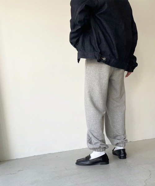 CANAL JEAN（キャナルジーン）の「via j(ヴィアジェイ) "WESTERN"ロゴ刺繍スウェットパンツ（スウェットパンツ・レディース・ライトグレー/ブラック/グレー/グリーン・ONE SIZE）」の14枚目の写真