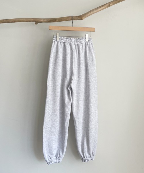 CANAL JEAN（キャナルジーン）の「via j(ヴィアジェイ) "WESTERN"ロゴ刺繍スウェットパンツ（スウェットパンツ・レディース・ライトグレー/ブラック/グレー/グリーン・ONE SIZE）」の21枚目の写真