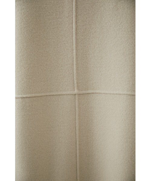 BLACK BY MOUSSY（ブラックバイマウジー）の「no collar rever coat（ノーカラーリバーコート）（ノーカラーコート・レディース・グレー/ブラック/ブルー/ライトベージュ・2/1）」の19枚目の写真