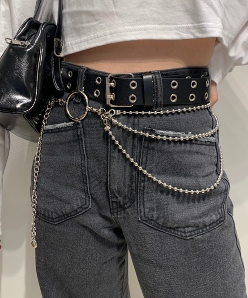 SPINNS（スピンズ）の「シルバーチェーンベルト（ベルト）」 - WEAR