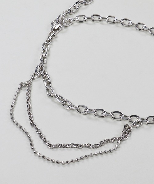 SPINNS（スピンズ）の「シルバーチェーンベルト（ベルト・レディース・シルバー系2/シルバー系3/シルバー系4/シルバー系5/シルバー系1/ゴールド・ONESIZE）」の22枚目の写真