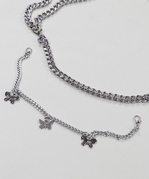 SPINNS（スピンズ）の「シルバーチェーンベルト（ベルト・レディース・シルバー系2/シルバー系3/シルバー系4/シルバー系5/シルバー系1/ゴールド・ONESIZE）」の14枚目の写真