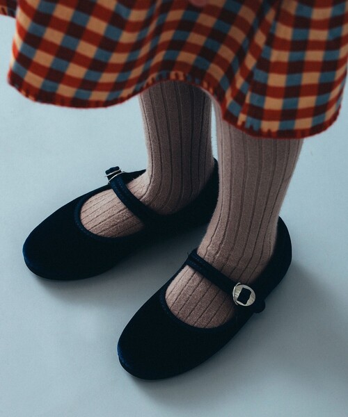 こども ビームス（コドモビームス）の「La Cadena / Velour ストラップ シューズ（17.5～21.5cm）（その他シューズ・キッズ・ブラック/ネイビー・30/33/29/31/34/32/28）」の15枚目の写真