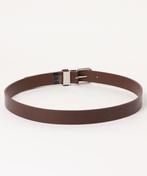 Blue Standard （ブルースタンダード）の「【BLUE STANDARD／ブルースタンダード】日本製　30mm牛革ベルト（ベルト・メンズ・ブラウン/ダークブラウン/ブラック・MEDIUM）」の4枚目の写真