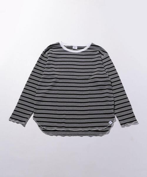 BEDWIN（ベドウィン）の「＜BEDWIN（ベドウィン）＞ THML KILMER/カットソー（Tシャツ/カットソー・メンズ・ブラック/ブラウン・4/3）」の2枚目の写真