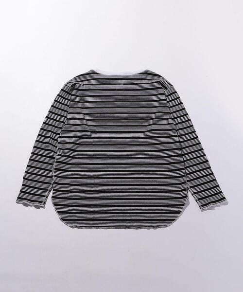 BEDWIN（ベドウィン）の「＜BEDWIN（ベドウィン）＞ THML KILMER/カットソー（Tシャツ/カットソー・メンズ・ブラック/ブラウン・4/3）」の3枚目の写真