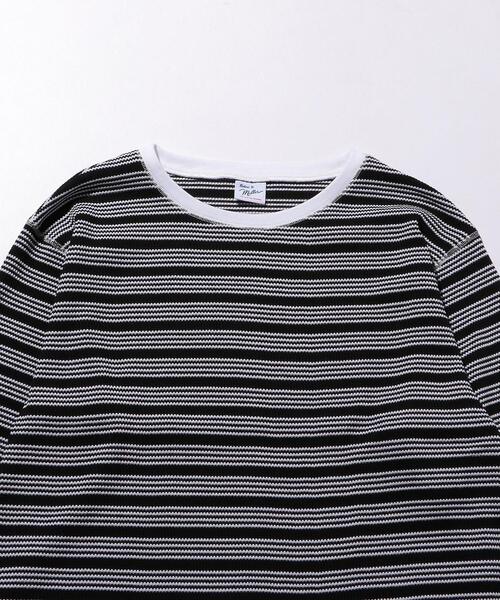 BEDWIN（ベドウィン）の「＜BEDWIN（ベドウィン）＞ THML KILMER/カットソー（Tシャツ/カットソー・メンズ・ブラック/ブラウン・4/3）」の4枚目の写真