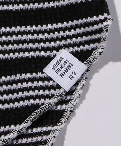 BEDWIN（ベドウィン）の「＜BEDWIN（ベドウィン）＞ THML KILMER/カットソー（Tシャツ/カットソー・メンズ・ブラック/ブラウン・4/3）」の7枚目の写真