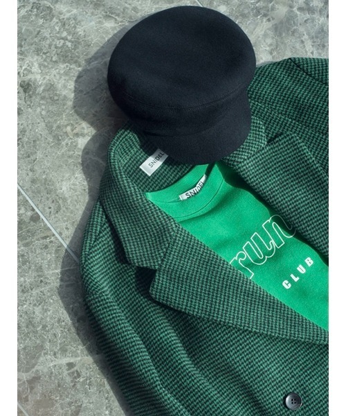 SNIDEL(スナイデル)の「ORGANICSロゴスウェット(スウェット・レディース・ピンク/アイボリー/グリーン・FREE)」の5枚目の写真