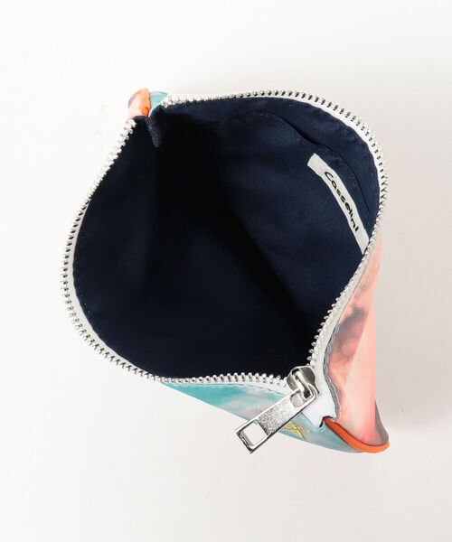 Ray BEAMS(レイビームス)の「Casselini × Ray BEAMS / 別注 フォト ポーチ(ポーチ・レディース・ライトブルー/オレンジ・ONE SIZE)」の9枚目の写真