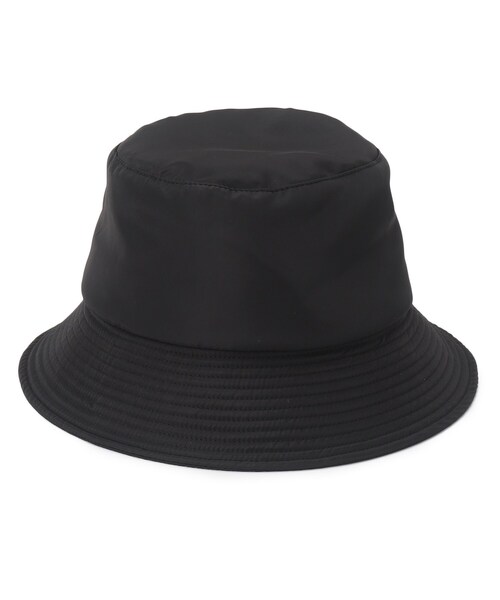 SOUP（スープ）の「◆ナイロンパデットバケットハット（ハット・レディース・ブラック/サンドベージュ・00）」の2枚目の写真