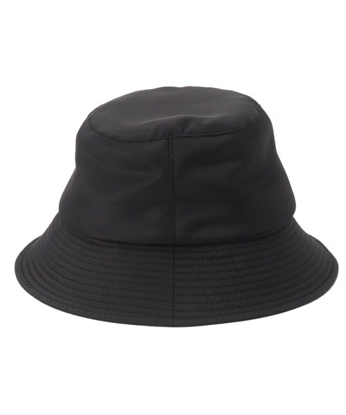 SOUP（スープ）の「◆ナイロンパデットバケットハット（ハット・レディース・ブラック/サンドベージュ・00）」の7枚目の写真