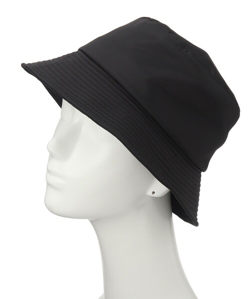 SOUP（スープ）の「◆ナイロンパデットバケットハット（ハット・レディース・ブラック/サンドベージュ・00）」の4枚目の写真