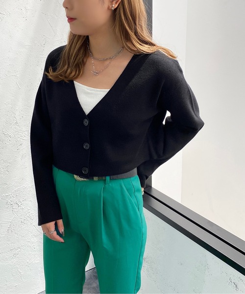 セール】ショートカーディガン【ZOZOTOWN限定アイテム】（カーディガン