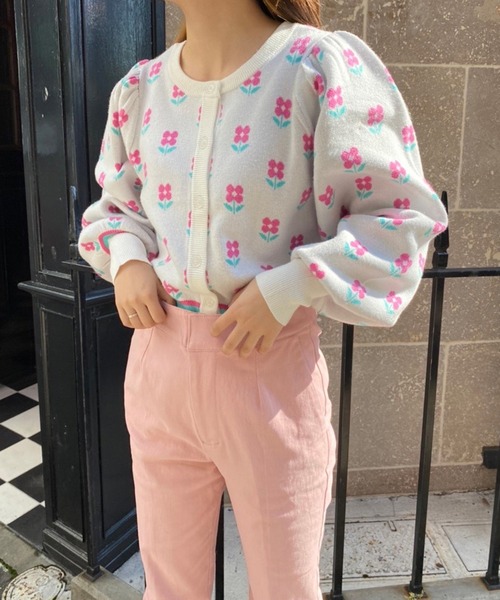 one after another NICE CLAUP(ワンアフターアナザーナイスクラップ)の「美脚効果抜群!レースアップストレッチパンツ(デニムパンツ・レディース・ブラック/ピンク/ネイビー/オフホワイト・SMALL/MEDIUM)」の17枚目の写真