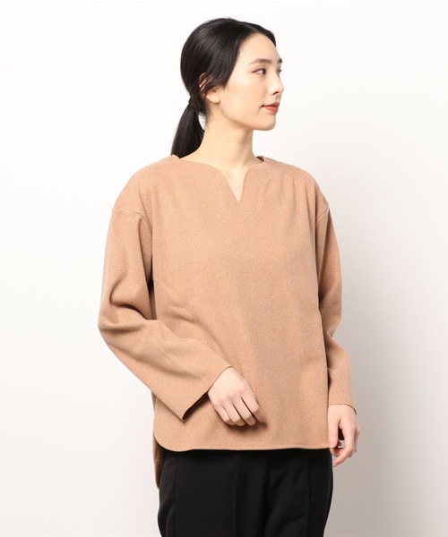 LBC(エルビーシー)の「【ZOZO限定】キーネックサカリバプルオーバー(Tシャツ/カットソー・レディース・グレー/オレンジ・M/L)」の19枚目の写真