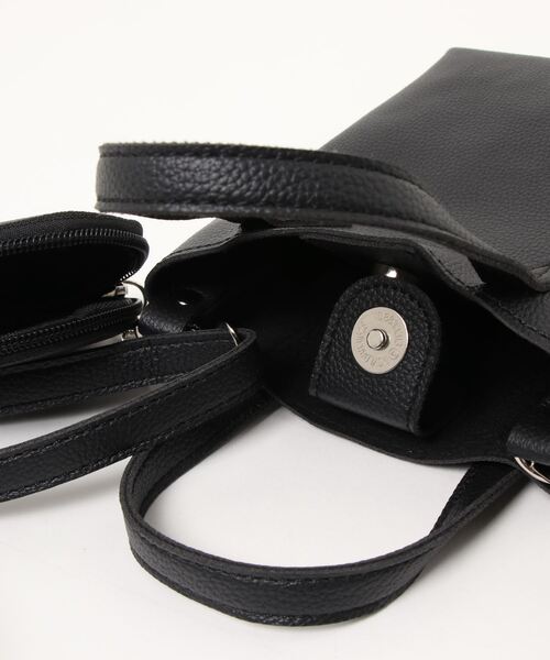Te chichi（テチチ）の「合皮ショルダーバッグ（ショルダーバッグ・レディース・ブラック/ベージュ・ﾌﾘ-）」の3枚目の写真