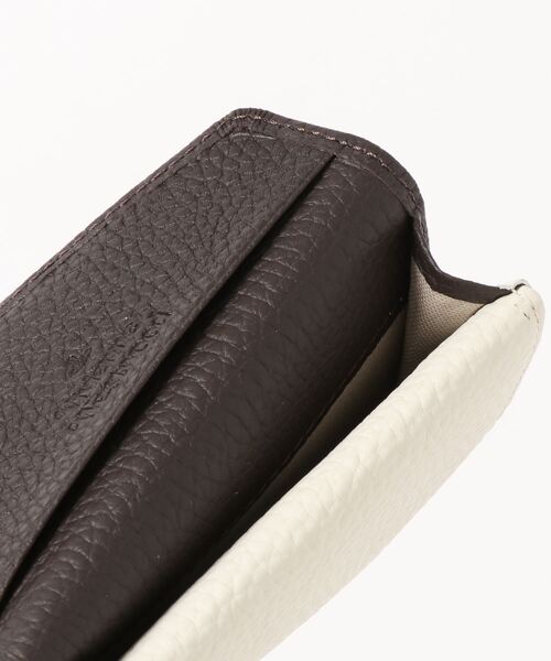 Vivienne Westwood ACCESSORIES(ヴィヴィアンウエストウッドアクセサリー)の「NEW DOUBLE FLAP / カードケース【859173 BM7E】(カードケース・レディース・ホワイト/ブラウン・FREE)」の7枚目の写真