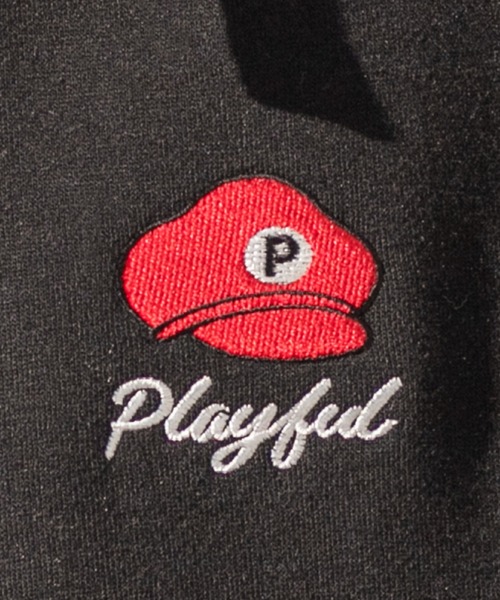 PairPair（ペアペア）の「フード配色パーカー(ユニセックス)（パーカー・レディース・ブラック/アイボリー/グレイッシュブルー・FREE）」の21枚目の写真