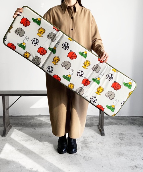 Miffy（ ミッフィー）の「NC:miffy ミッフィー シートクッションロング（クッション/クッションカバー・レディース・ホワイト/ベージュ・FREE）」の11枚目の写真